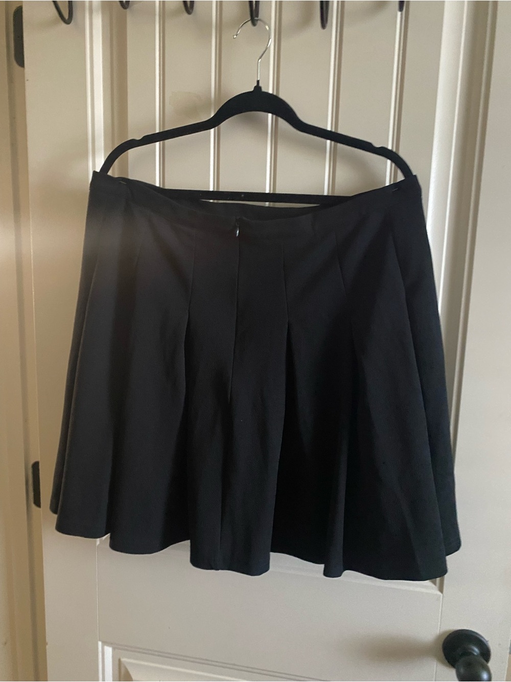 Black Pleated Women’s Mini Skirt